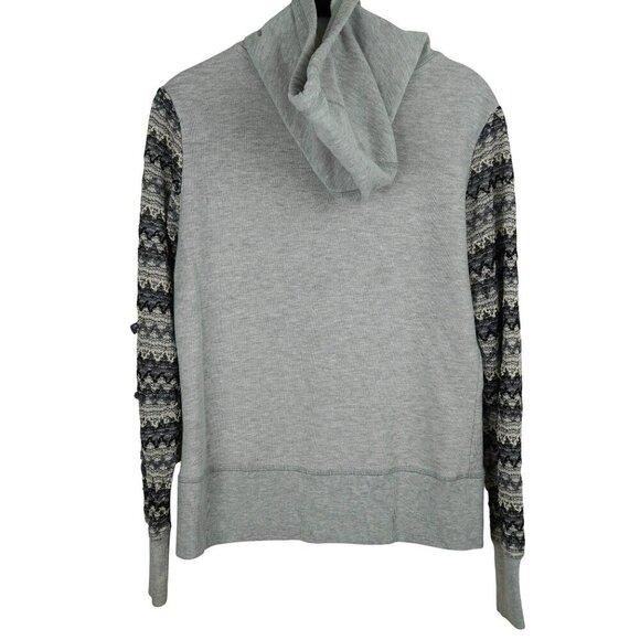 Ariat Grayson Womens Full Zip Heather Gray Hooded Jacket Size M - Picture 6 of 8